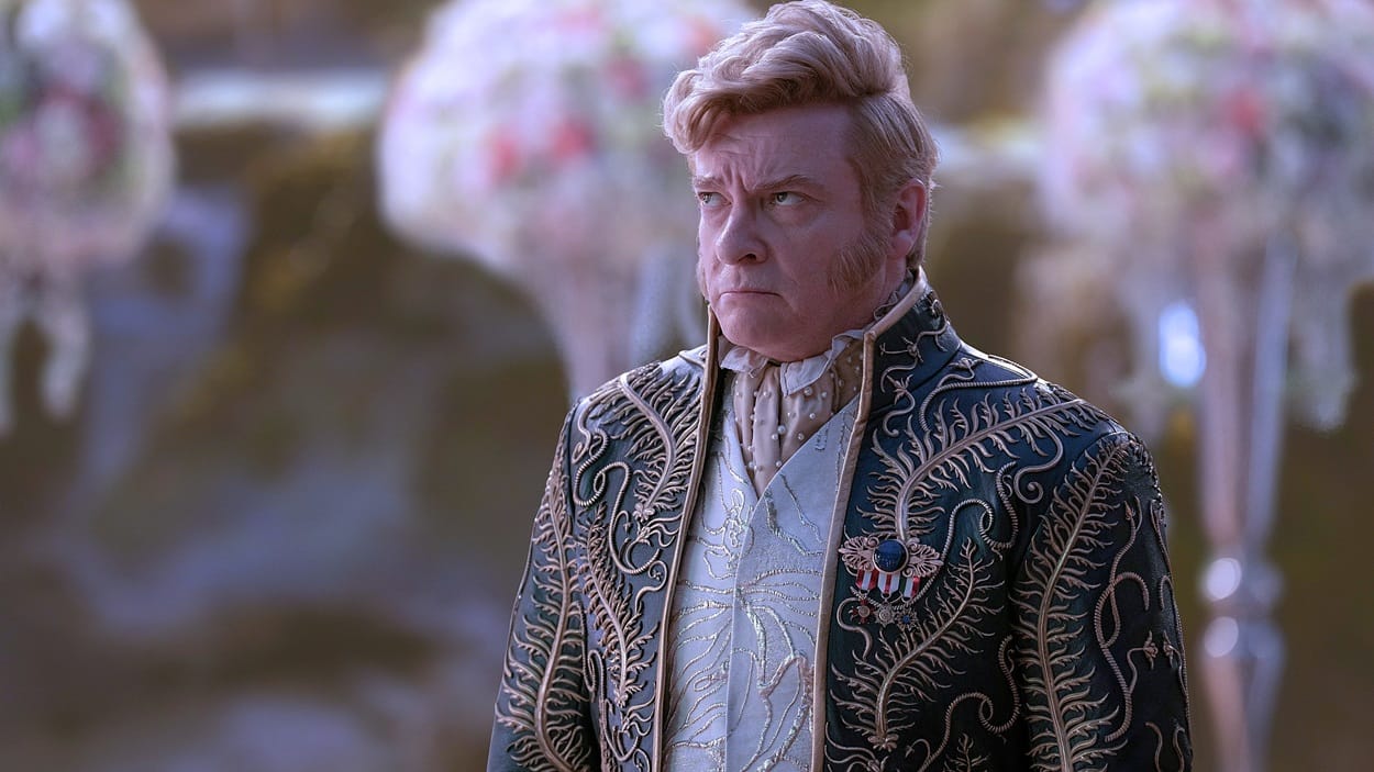 Rhys Darby as Trelane from Star Trek Strange New Worlds