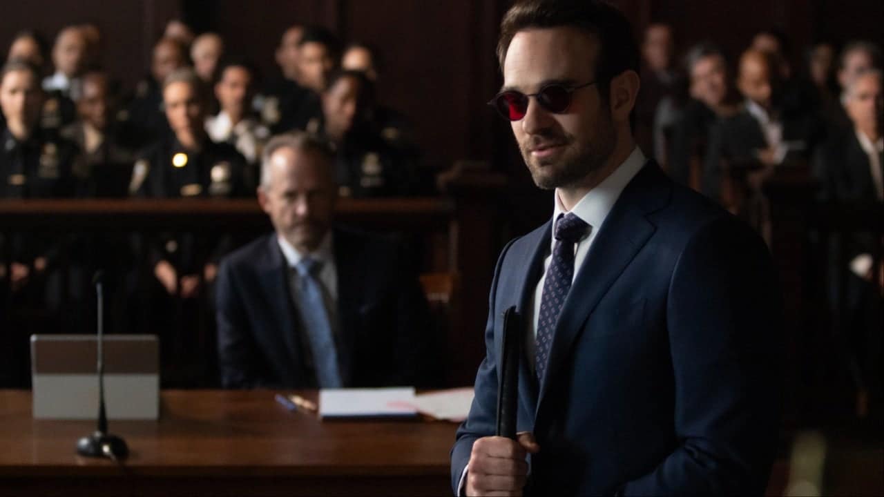 Matt Murdock in Court from Daredevil Born again