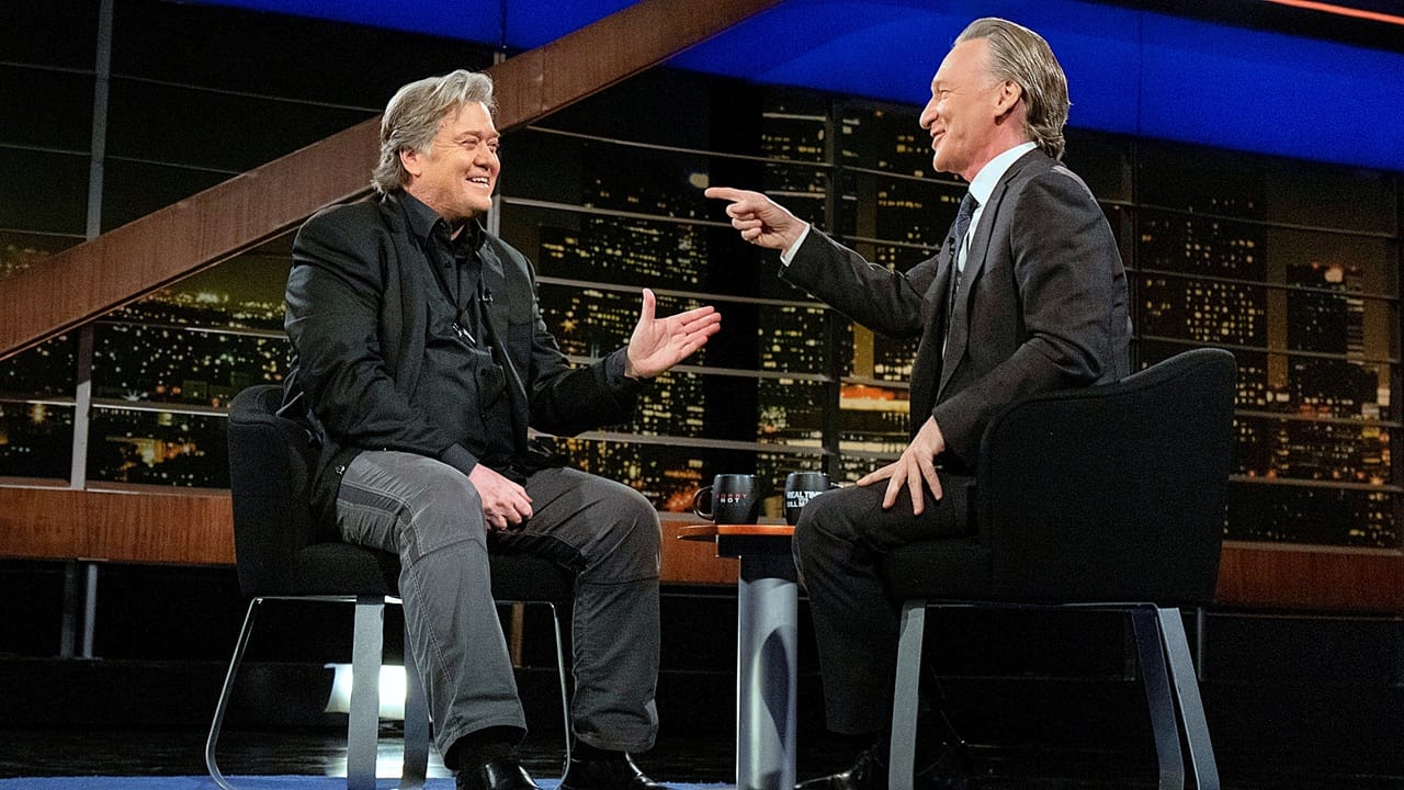 Steve Bannon and Bill Maher